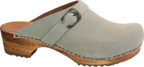 Sanita Ladies Clogs wood open Hedi