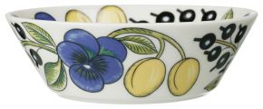 Arabia Paratiisi bowl / plate deep Ø 17 cm blue, yellow, cream