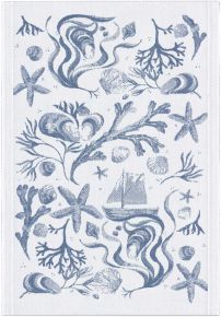 Ekelund Maritim Seebrise tea towel (oeko-tex) 35x50 cm blue