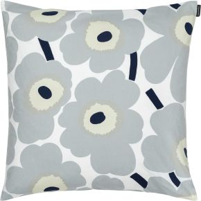 Marimekko Unikko cushion cover 50x50 cm (eco-tex) natural, grey, sand, dark blue