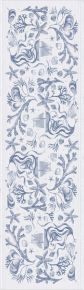 Ekelund Maritim Seebrise table runner (oeko-tex) 35x120 cm blue