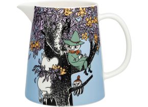 Moomin by Arabia Friends Forever jug 1 l blue, cream