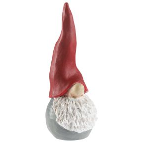 Nääsgränsgården Tomte high hat height 19 cm grey, red