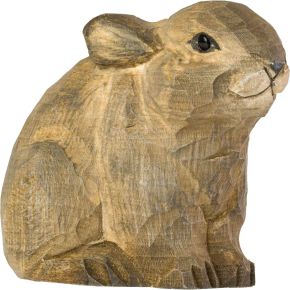 Wildlife Garden Decoanimal rabbit child hand-carved