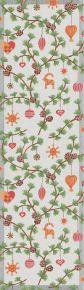 Ekelund Christmas / Winter Christmas fruit table runner (oeko-tex) 35x120 cm multicolored