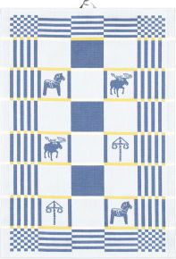 Ekelund Sweden Sweden tea towel (oeko-tex) 35x50 cm blue