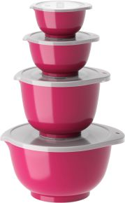 Rosti Margrethe mixing bowl with lid (0.5, 0.75, 1.5, 3 l) set 8 pcs Durostima®