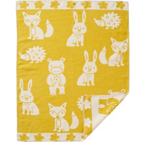 Klippan Smile baby blanket (cotton) 70x90 cm (oeko-tex)