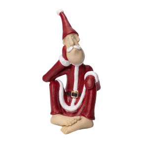 Nääsgränsgården Santa Claus Ove with crossed feet height 7.5 cm red