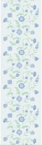 Ekeklund Summer Blue Flower table runner (oeko-tex) 35x120 cm