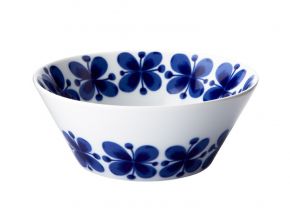 Rörstrand Mon Amie bowl 0.6 l white, dark blue