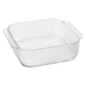 Stelton Pilastro oven dish 17.3x19.7 cm clear