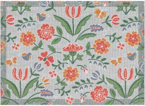 Ekelund Summmer flower series placemat (oeko-tex) 35x48 cm multicolored