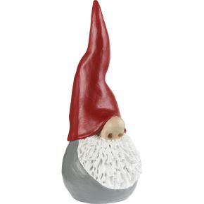 Nääsgränsgården Tomte high hat height 55 cm grey, red