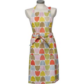 Klippan Vivid apron (oeko-tex) red, multicolored