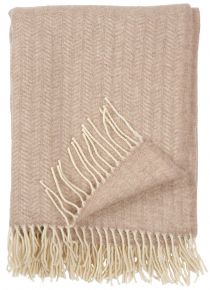 Klippan Tippy merino woollen throw with cashmere 130x180 cm