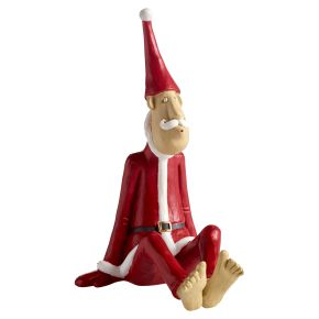 Nääsgränsgården Santa Claus Ove chilled height 14.5 cm red