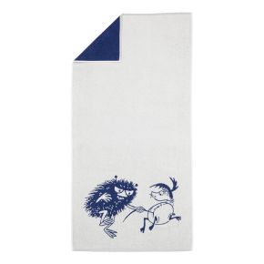 Moomin by Arabia Moomins Stinky shower towel 70x140 cm (oeko-tex) cream, blau