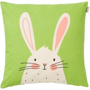 Spira of Sweden Kompiskudde Pelle cushion cover (oeko-tex) 47x47 cm lime, cream, pink