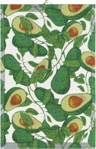 Ekelund Summmer avocado tea towel (oeko-tex) 40x60 cm green