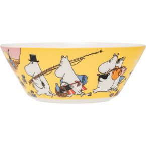 Moomin by Arabia Family Time bowl Ø 15 cm yellow, cream