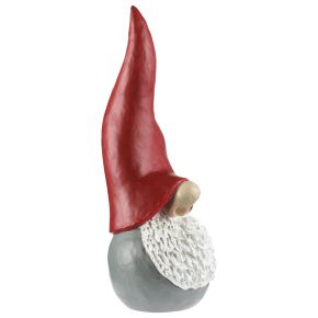 Nääsgränsgården Tomte high hat height 36 cm grey, red