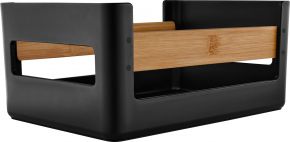 Eva Solo Nordic Kitchen pantry crate height 12.5 cm width 19 cm length 27 cm black, brown