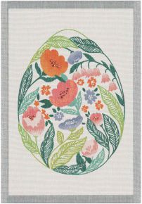 Ekelund Easter color circle tea towel (oeko-tex) 35x50 cm multicolored