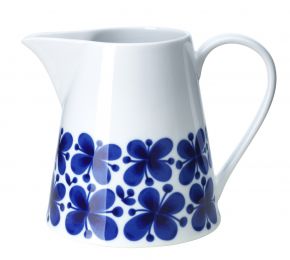 Rörstrand Mon Amie jug 1.2 l white, dark blue