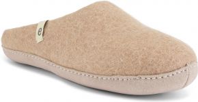 Egos Copenhagen Unisex felted slipper leather sole