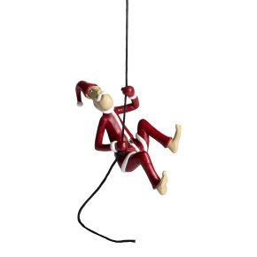 Nääsgränsgården Santa Claus Ove climbing height 16 cm red