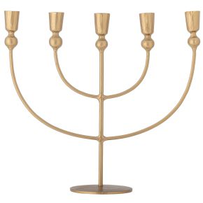 Bloomingville candlestick 5 flames gold height 31.5 cm Length 35 cm Depth 11.5 cm Linka