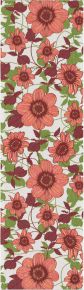 Ekelund Sommer Aftonflower table runner (oeko-tex) 35x120 cm multicolored