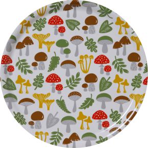 Bengt & Lotta Mushroom tray Ø 31 cm multicolored