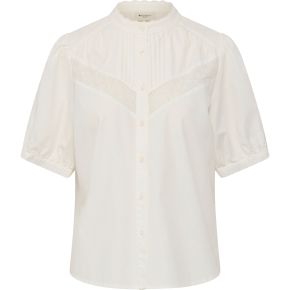 REDGREEN Ladies blouse with lace Ariana white