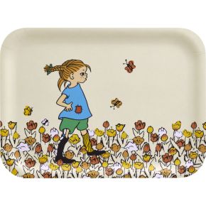 Muurla Pippi Longstocking Be More Happy Tray 20x27 cm