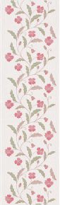 Ekeklund Summer Wind Poppy table runner (oeko-tex) 35x120 cm pink red, green, white