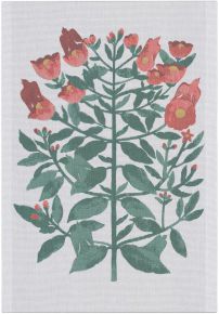 Ekelund Sommer forest flame tea towel (oeko-tex) 35x50 cm multicolored