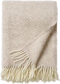 Klippan Zigzag woollen throw 130x200 cm (oeko-tex)