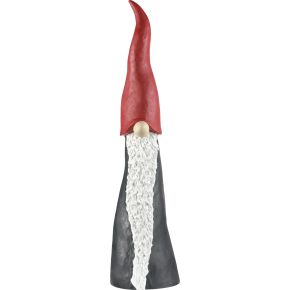 Nääsgränsgården Tomte high hat height 51 cm grey, red